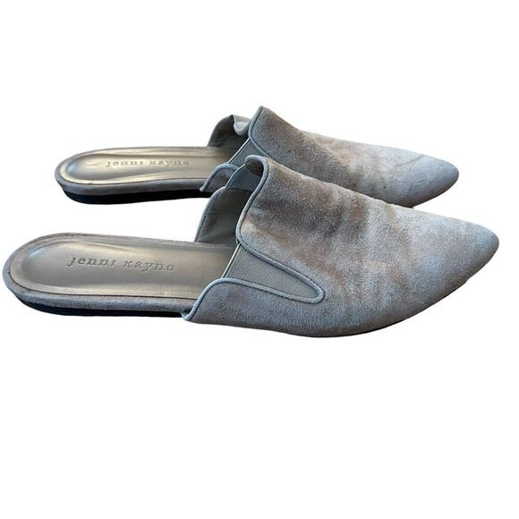 Jenni Kayne Suede Pointed Toe Mules Size 40 US 10 - Picture 1 of 10